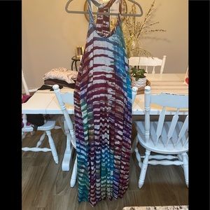 Tie Dye Maxi, no label…Size M